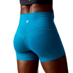 EUC New heights booty shorts  medium Prussian